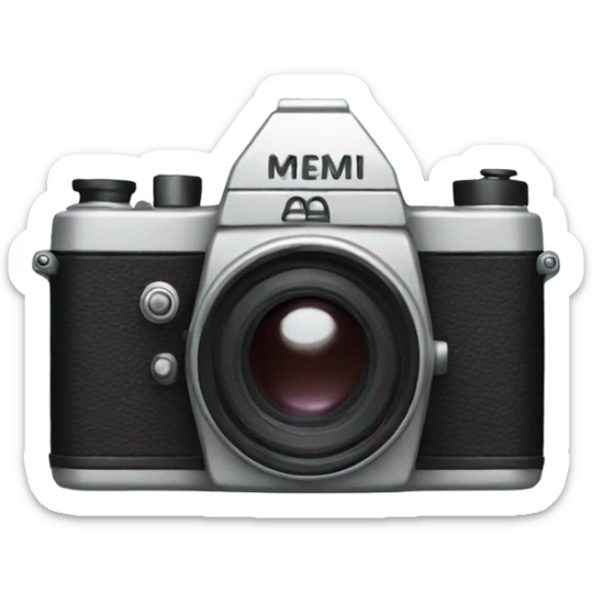 a camera  sticker