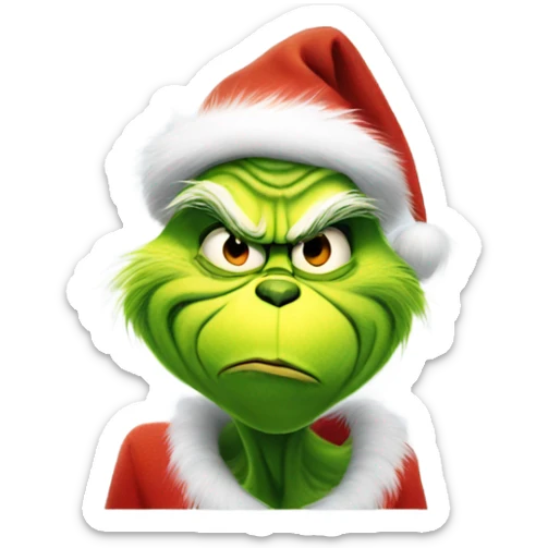 The Grinch sticker