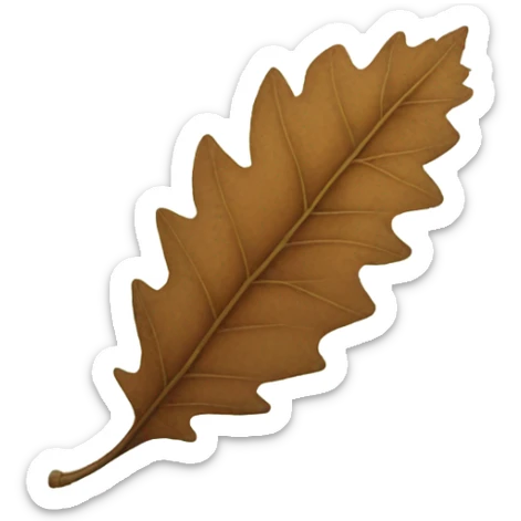 leaf sticker