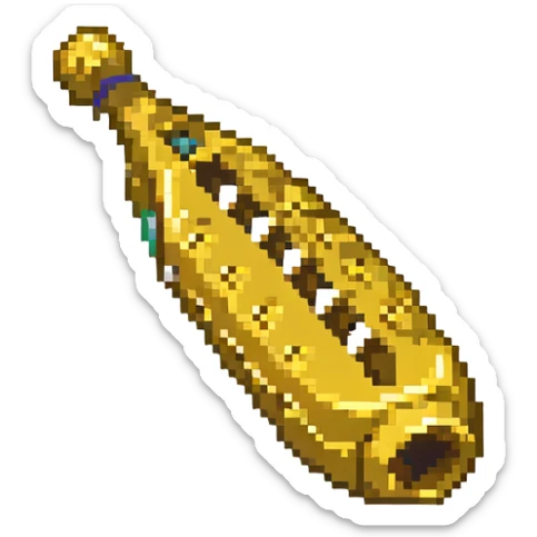 gime me an emoji of the ocarina flute zleda played  sticker