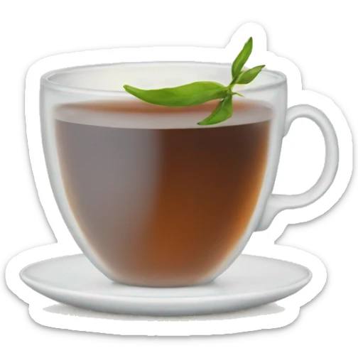 Tea sticker