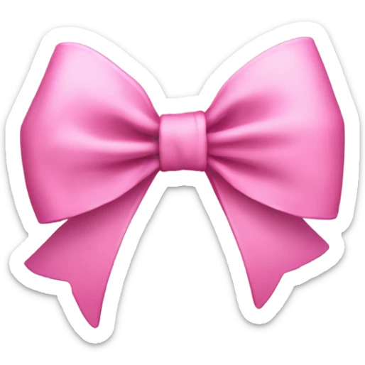 Coquette bow sticker