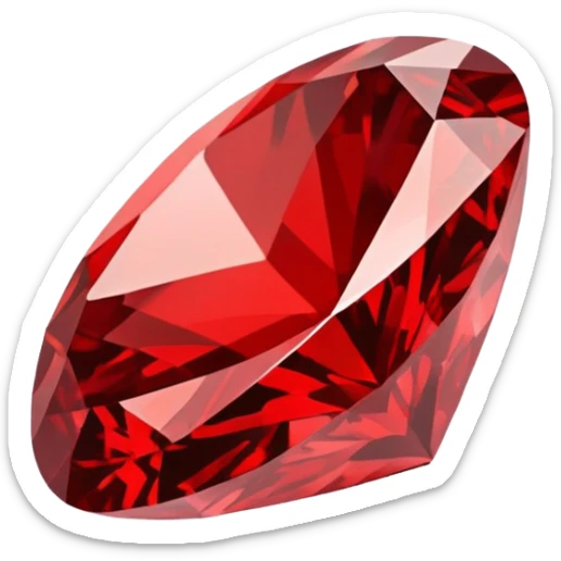 make openmoji icon for red diamond sticker