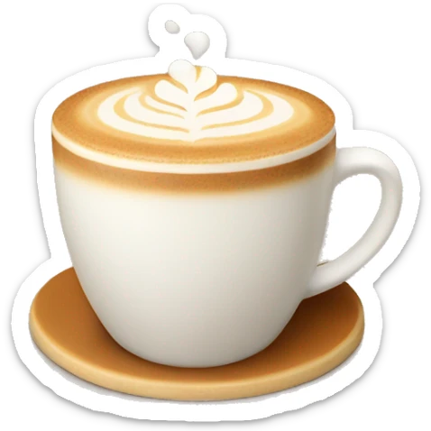 Latte  sticker