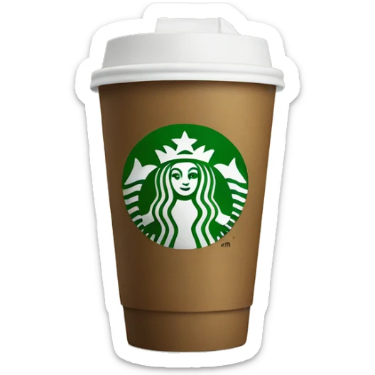 Starbucks sticker