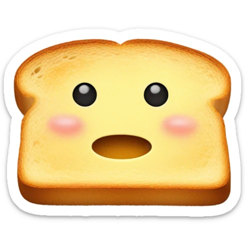 Toast sticker