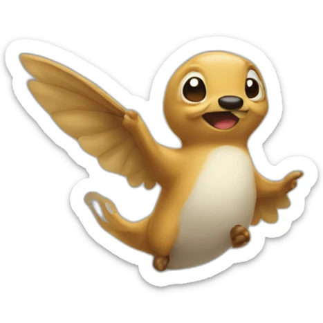 Un écureuil qui fait un pouce en l'air sticker