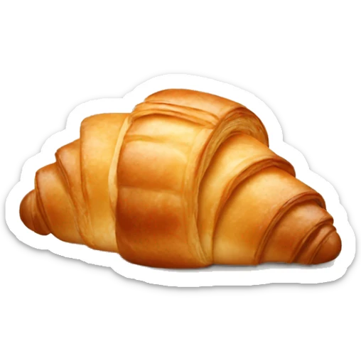Croissant sticker