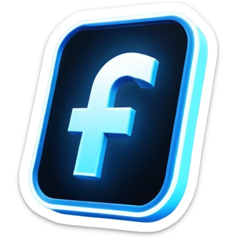 Fortnite logo signal in the night sky, like the Batman signal but with the Fortnite F logo instead sticker