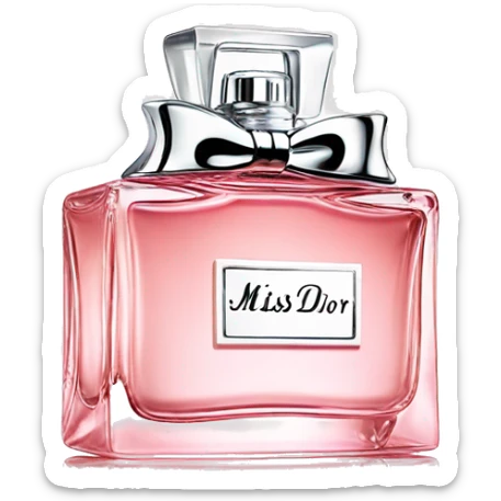 Miss dior perfume sticker
