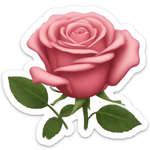 Rose  sticker