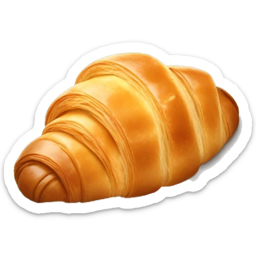 Croissant sticker