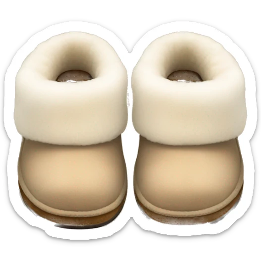 UGG slippers  sticker