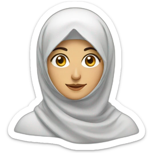 Iranian woman sticker