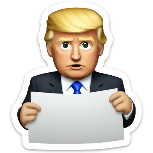 Donald trump sticker