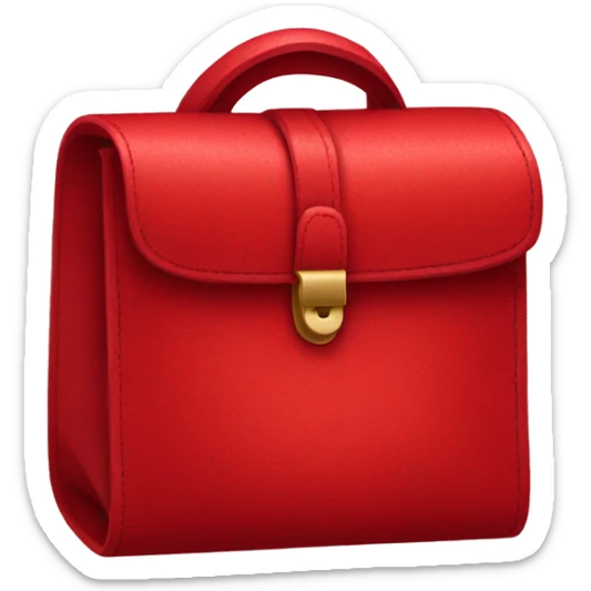 red bag sticker