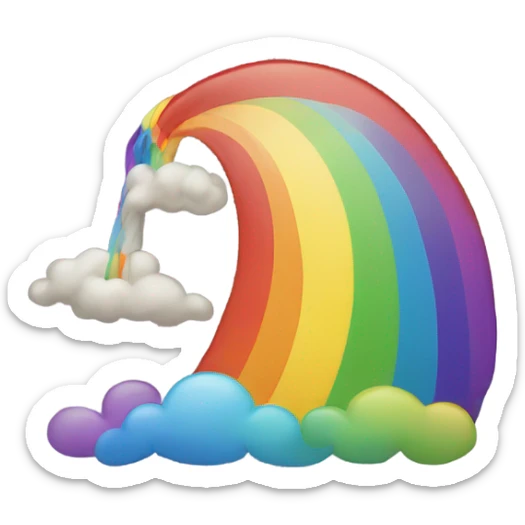 Rainbow sticker
