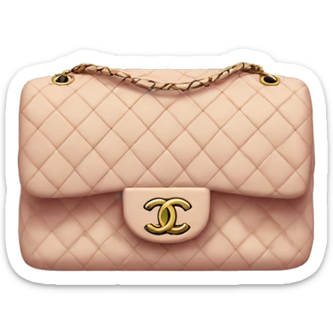 Chanel bag sticker