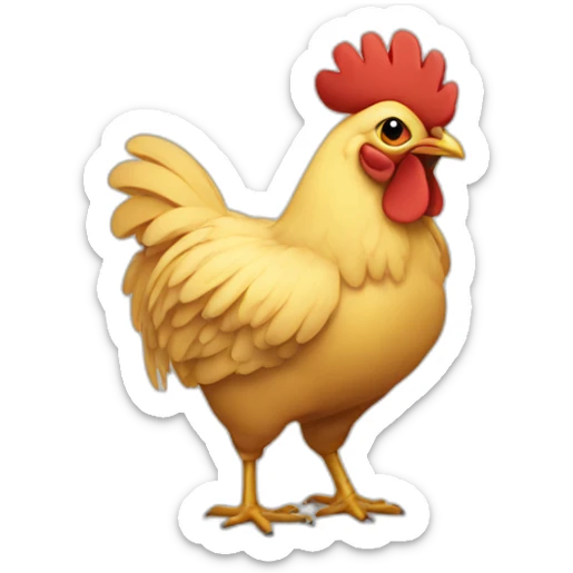 pollo sticker