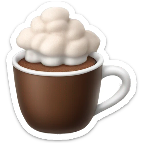 hot cocoa  sticker