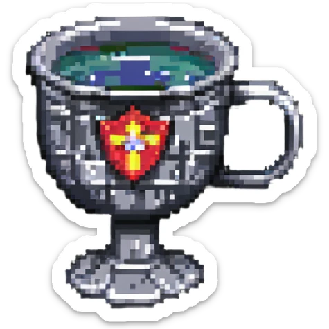 grail cup sticker