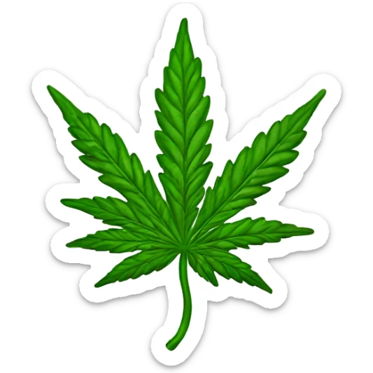 marijuana sticker