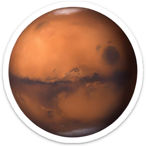 mars sticker