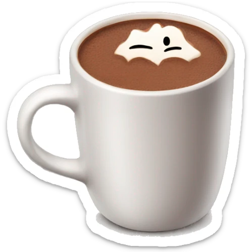 Hot chocolate  sticker