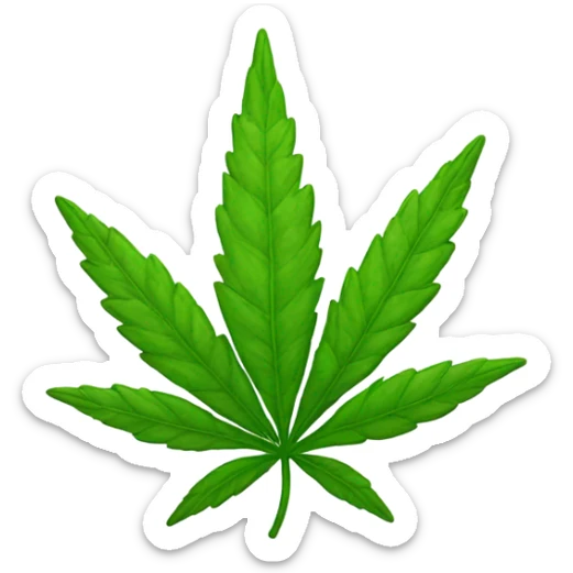 Weed sticker