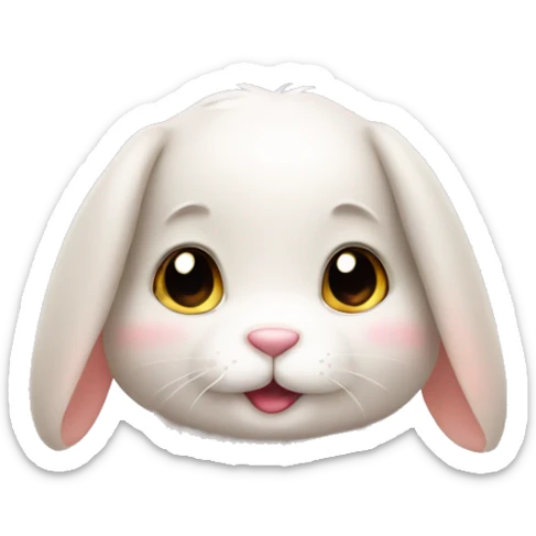 cute bunny sticker