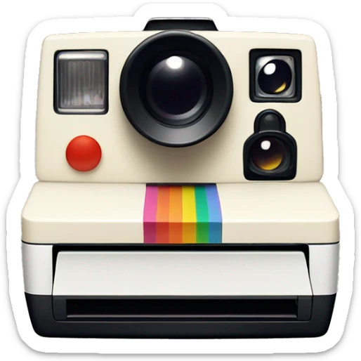 Polaroid sticker