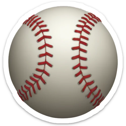 baseball sticker
