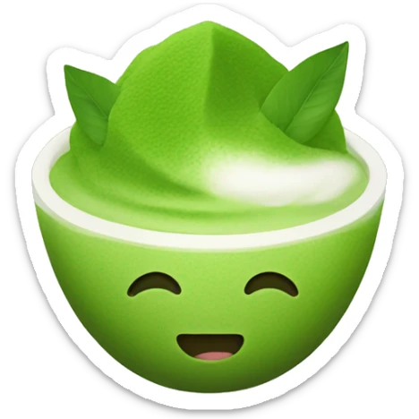 Matcha sticker
