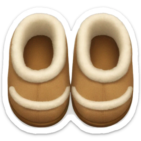 UGG slippers  sticker