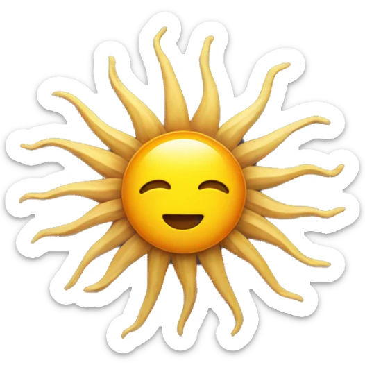 sun sticker