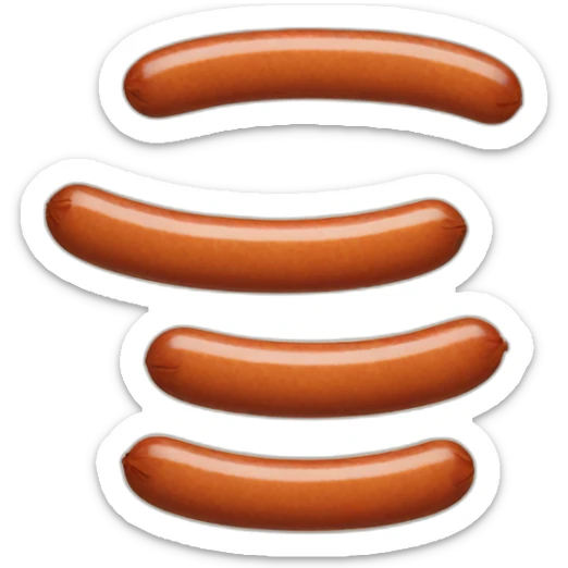 Sausage sticker