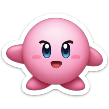 Kirby sticker