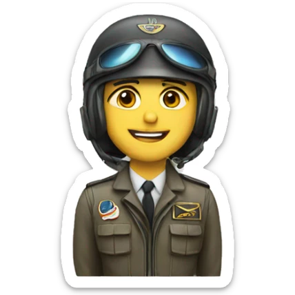 Pilot sticker