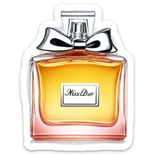 Miss dior perfume sticker
