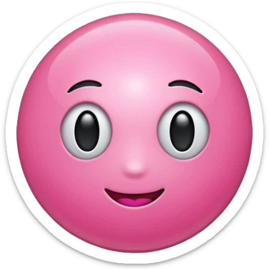 candy pink sticker