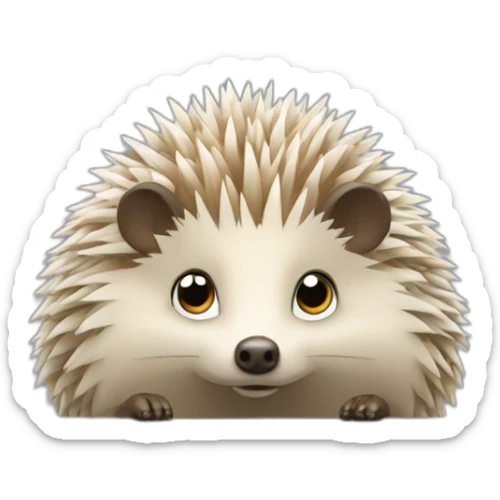 information-desk-hedgehog sticker