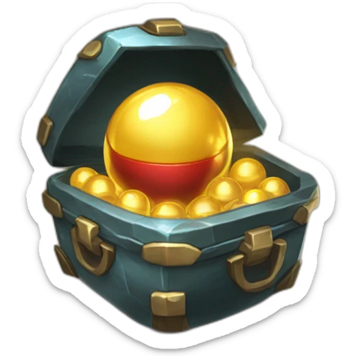 Pokemon Game LootCase Color Obsidian Rich Treasure Legendary Epic Pokeballs and Pokemons Inside this have Shiny Glow sticker