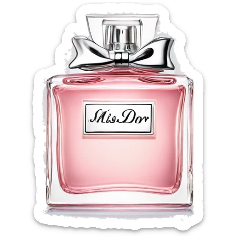 Miss Dior perfume sticker