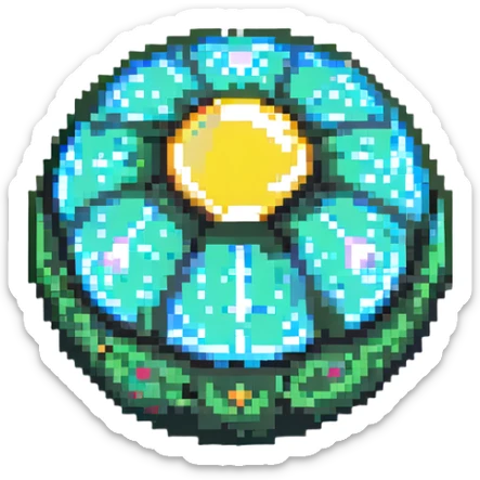 gime me an emoji of the fairy as a ball of light in zelda sticker