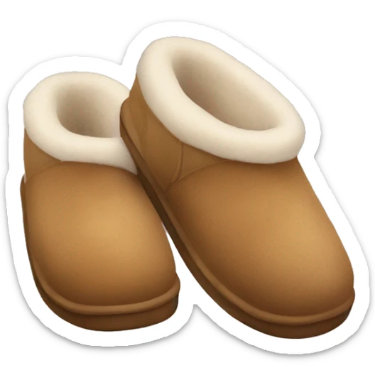 UGG slippers  sticker
