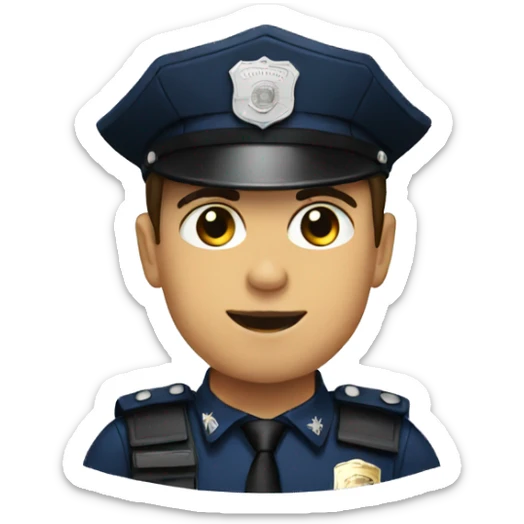police sticker