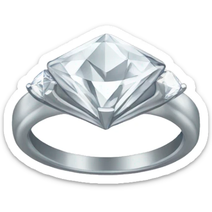 Diamond ring  sticker