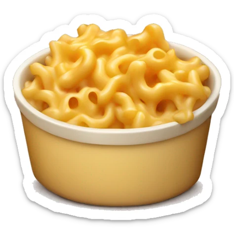mac and cheese sticker