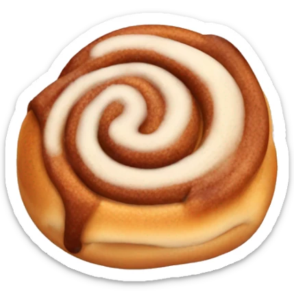 cinnamon bun sticker