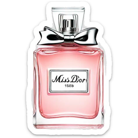 Miss Dior perfume sticker